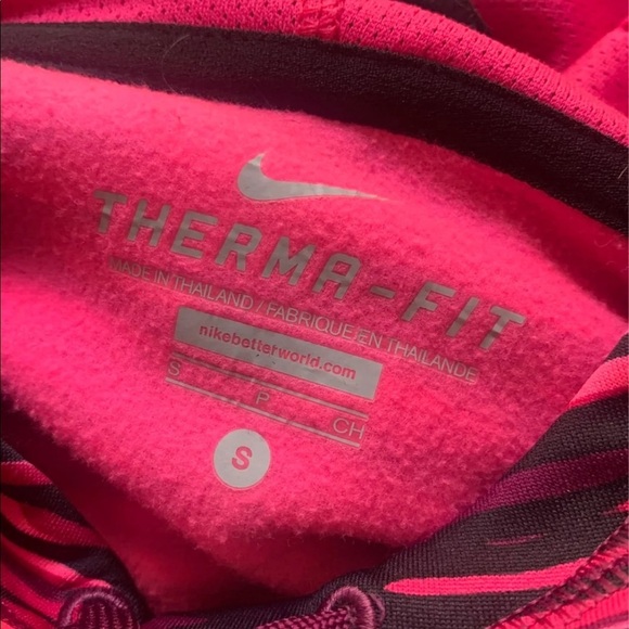 Nike Thermafit Sweatshirt/Hoodie size small pink camo - Picture 6 of 8